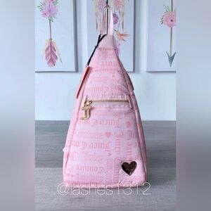 JUICY COUTURE Bag Material Girl Sling Backpack - Pink